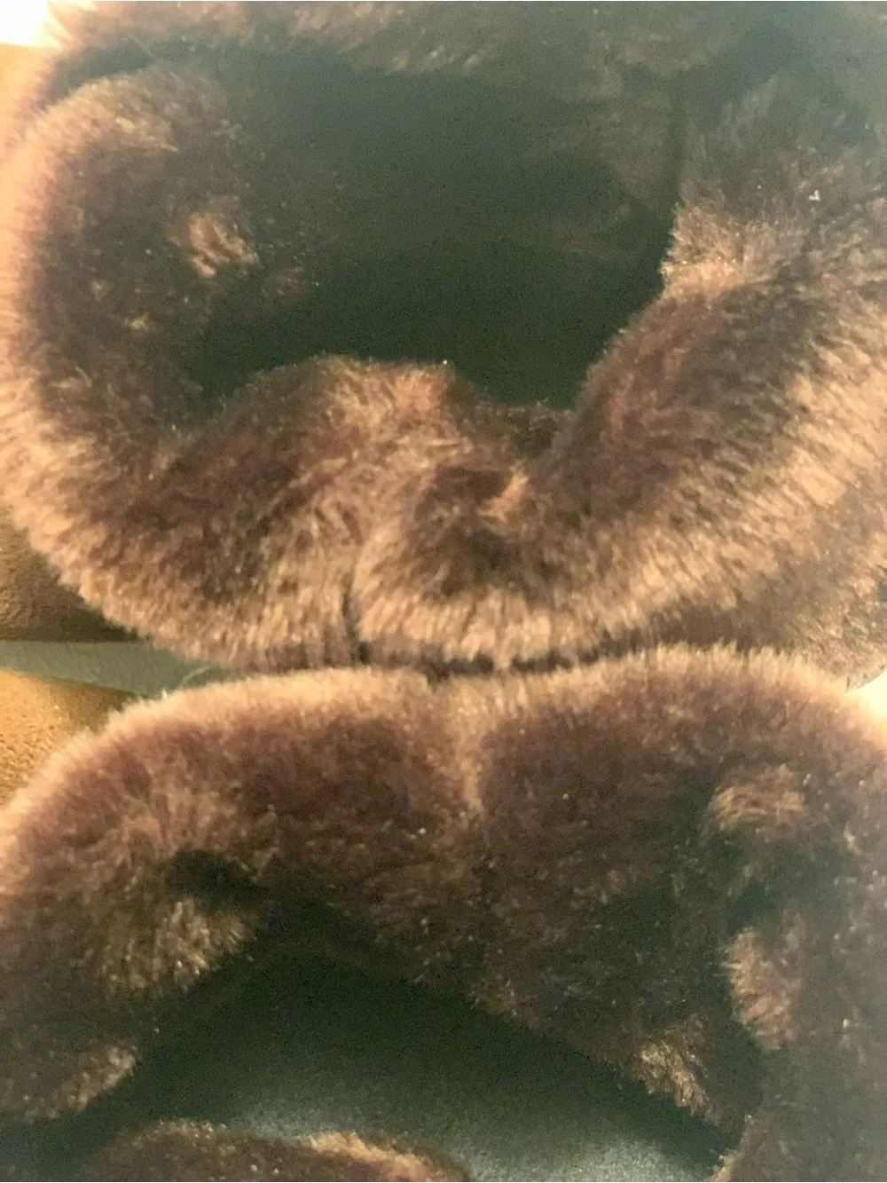 Dearfoams Women's Beth Faux Fur Folddown Booties - Picture 4 of 11